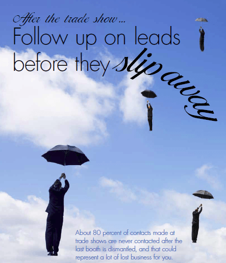 Tips to turn trade show leads into hot prospects!
