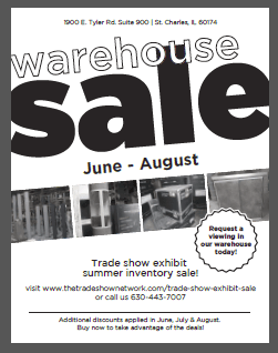 Making The Most of Your Used Trade Show Booth: Sell, Trade or Donate.