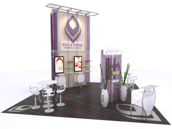 island custom exhibit