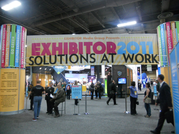 trade show display recycling video