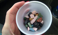Chocolate rocks