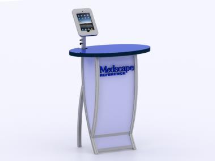 tradeshow booth iPad solution