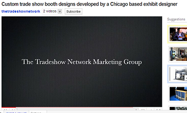 custom trade show display design video