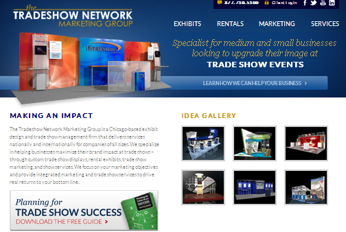 tradeshow exhibit website