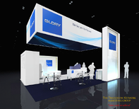 customer trade show booth