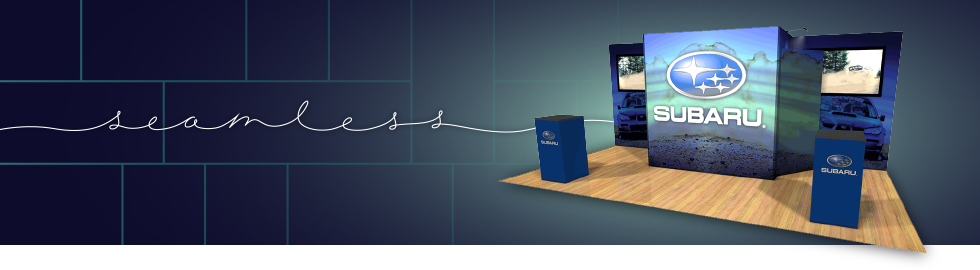 fabric booth landing page header