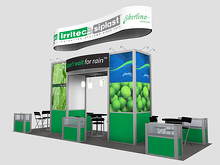 trade show island exhibits