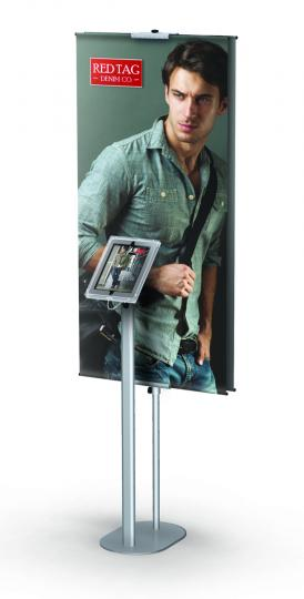 ipad banner stand