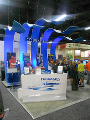 tension fabric trade show booth