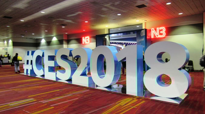 2018 CES Show in Las Vegas