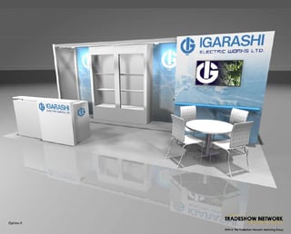 10x20 trade show network rental