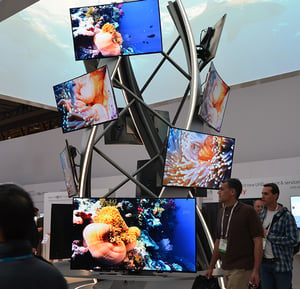 video walls for trade shows