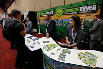 Portable Cannabis trade show booth
