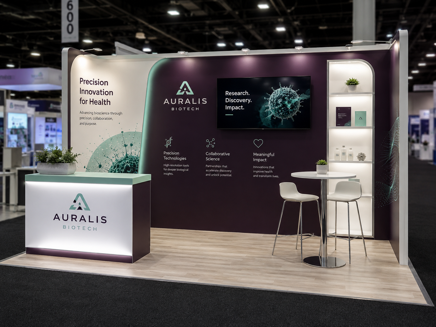 modular trade show booth