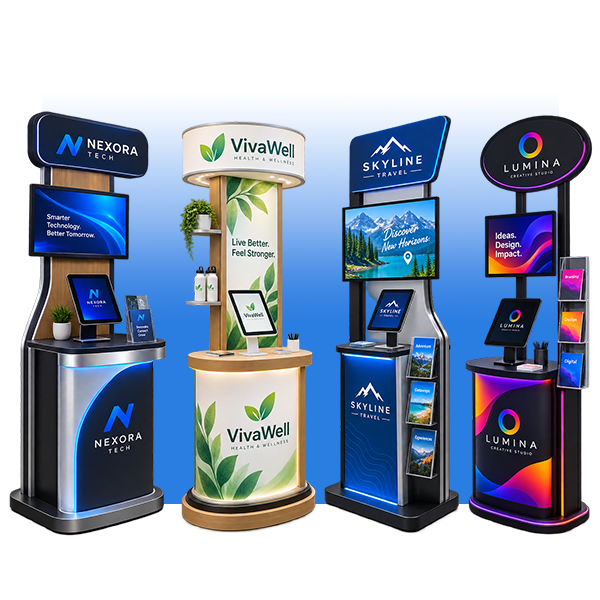 kiosks and digital signage