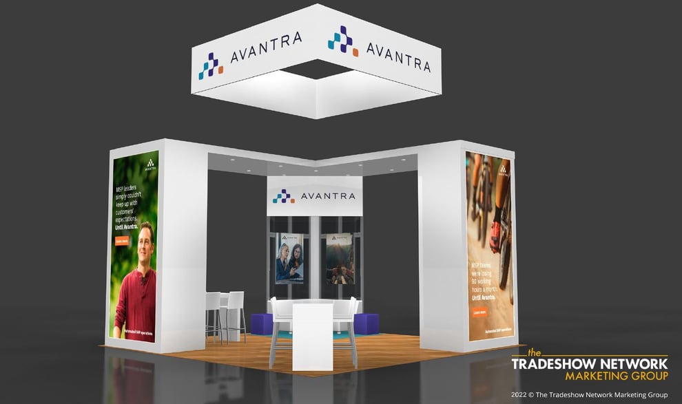 20x20 rental booth