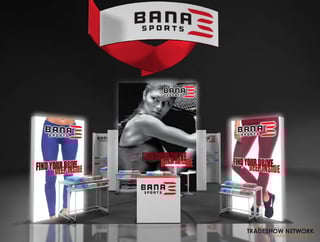 20x20 trade show rental booth in chicago
