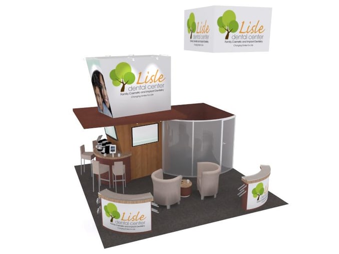 20x20 trade show booth the tradeshow network