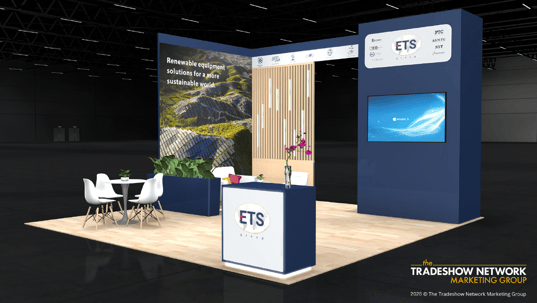 20x20 trucking rental booth