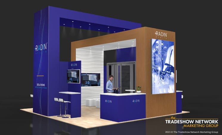 20x20 trade show booth