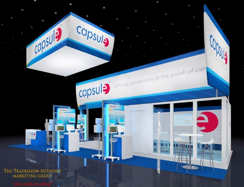 20x50 trade show booth