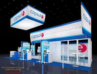 20x50 trade show booth