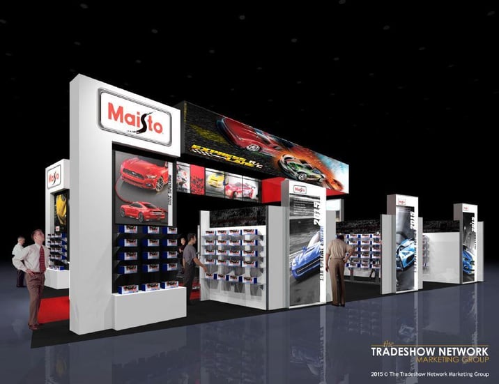 30x50 rental booth
