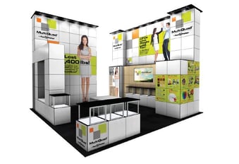 20x20 trade show exhibit