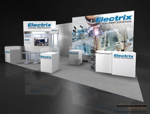 10x20 inline trade show booth