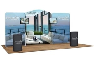 10x20 trade show booth