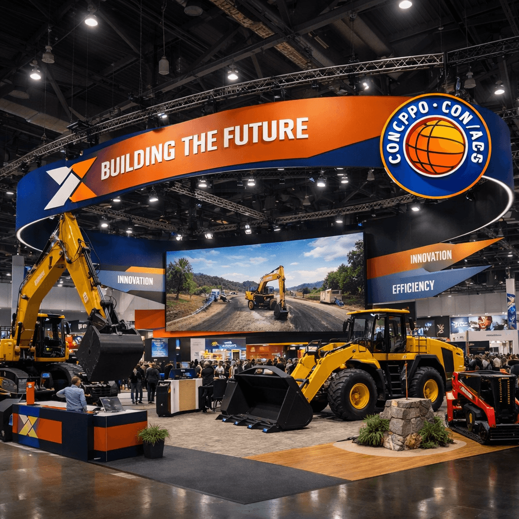 conexpo trade show booth ideas
