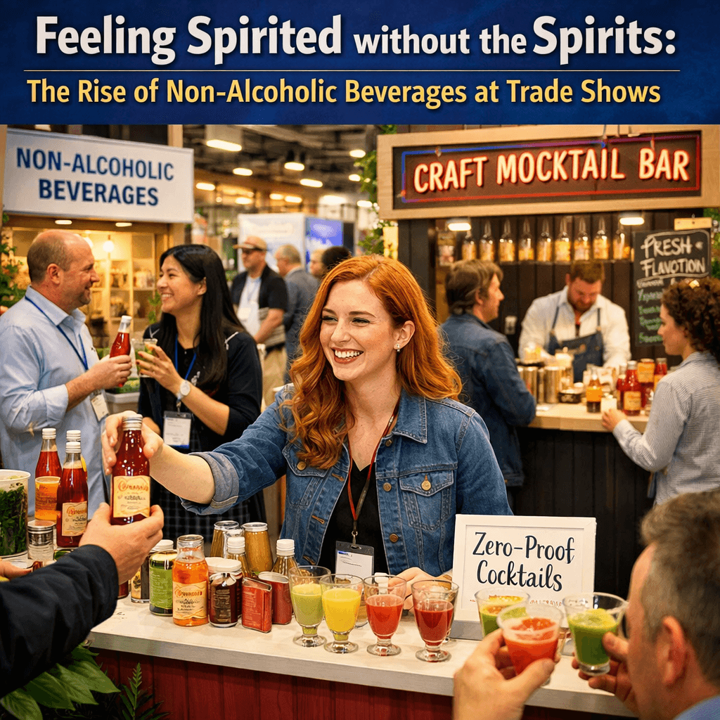 drinking at trade shows
