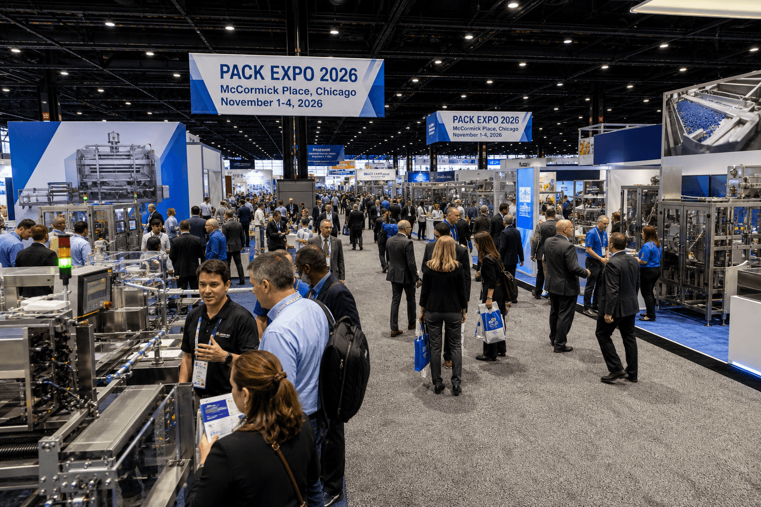 pack expo trade show booths 