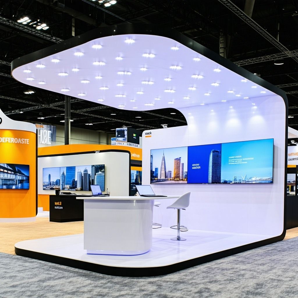 showcasing your products at a trade show event