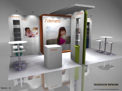 10x20 trade show booth