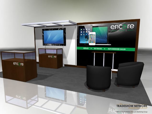 10x20 booth designs