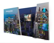 Backlit graphic design