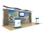 10x20 portable inline booth