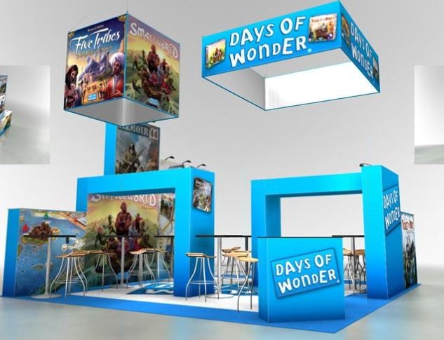 20x20 booth by the tradeshow network