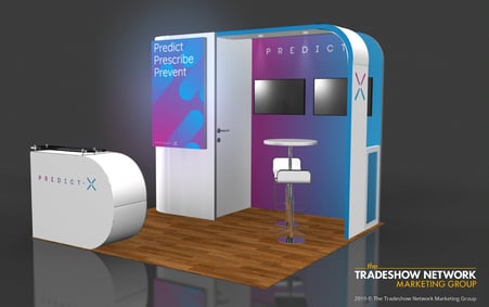 10x10 custom booth