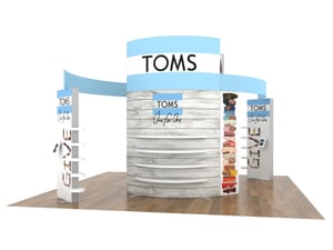 20x20 trade show rental exhibit