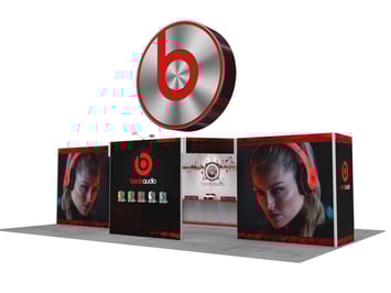10x20 trade show rental displays