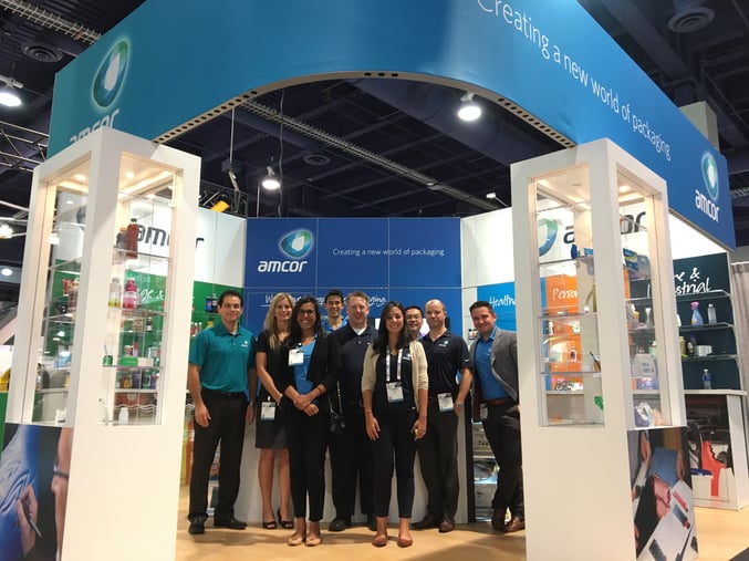 20x20 booth from The Tradeshow Network