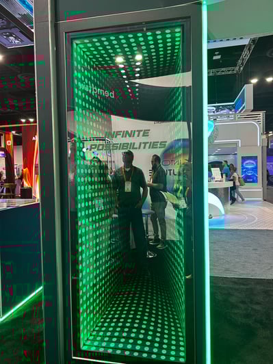 experiences in an exhibit