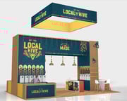 20x20 trade show booth