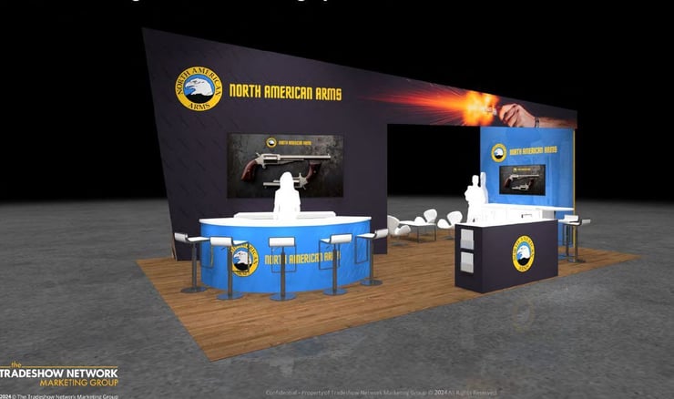  20x20 renal booth design
