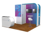 10x10 custom booth