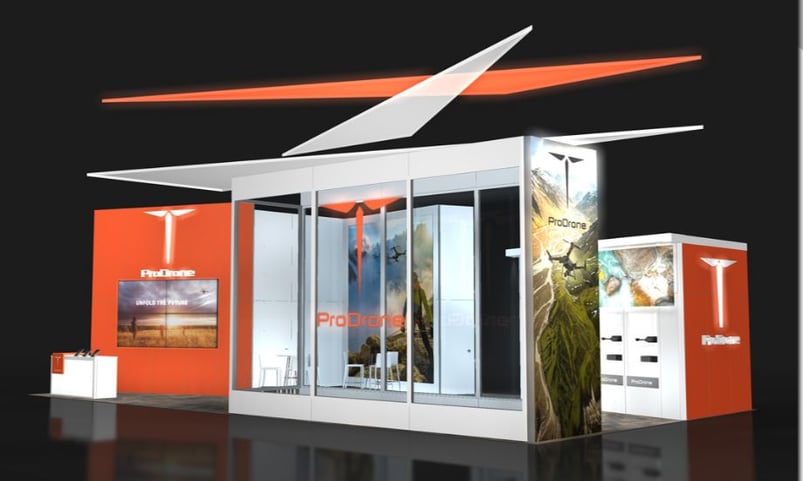 20x30 rental booth