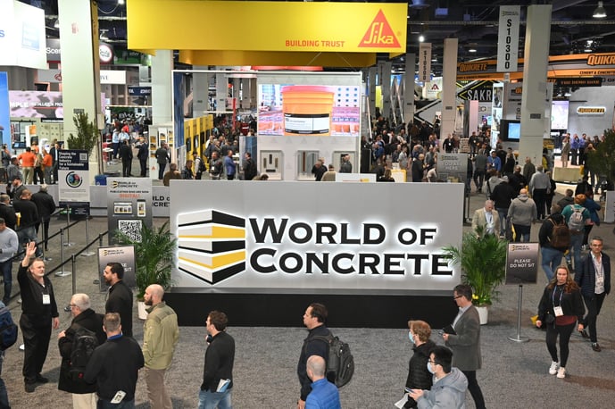 world of concrete exhibits