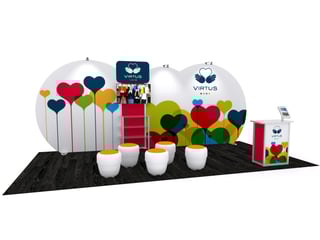 10x20 trade show booth from the tradeshow network 10x20 trade show booth from the tradeshow network